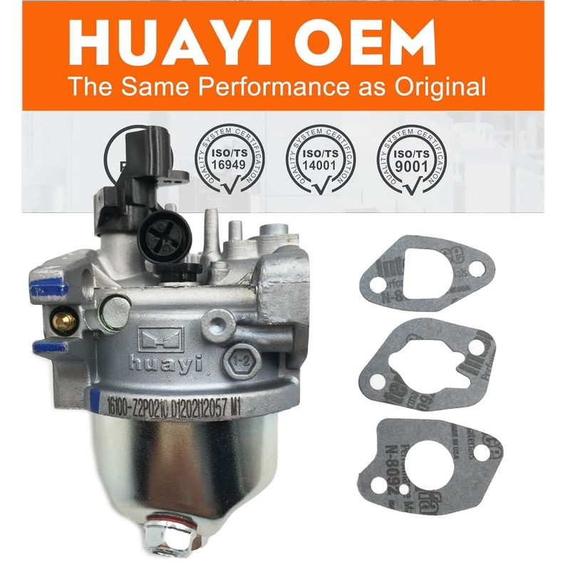 Huayi OEM Carburetor Carb replacement Compatible with Powersmart Mower Part#
