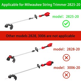 BFBFJJ Wall Mount for Milwaukee M18 Trimmer 2825-20, Storage Bracket