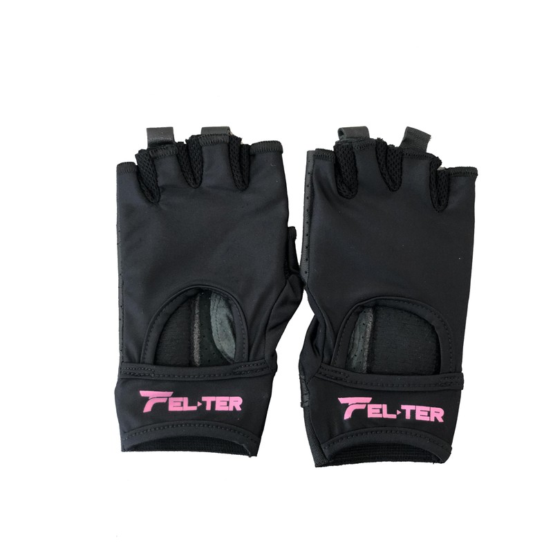 FELTER FITNESS Guante de Piel y Lycra para Dama (1