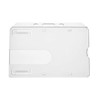 Enclosed Card Holder - 5 Pack - Secure, Strong, Transparent