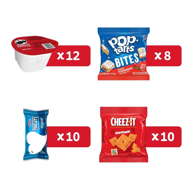 Kellogg's Family Favorites Mix Variety Pack Snacks, 40 pk.