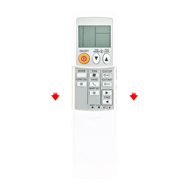 ALLIMITY Air Conditioner Remote Control Replacement fit for Mitsubishi Electric