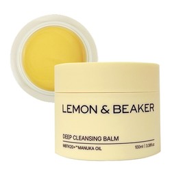 Lemon&Beaker Cleansing Balm Deep Cleansing Pack Balm 100ml+50ml+Sponge / 레몬앤비커 클렌징밤 딥 클렌징 팩 밤 100ml+50ml+스펀지