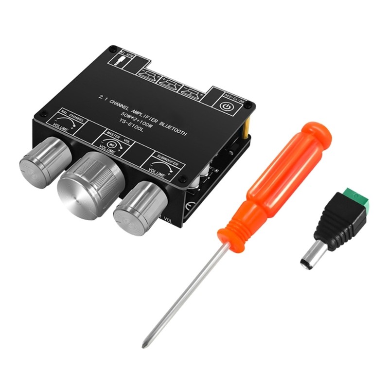 Digital Power Amplifier Module 2.1 Channel 50W 500W 100W Treble