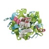 Guifeng 50PCS 46x17mm Mixed Colours Hanger Attachment Hook Plastic Extension