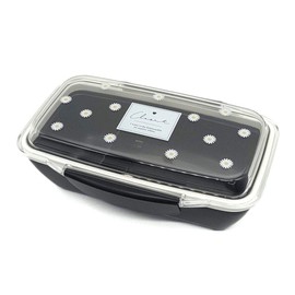 Coolia Lunch Box, Lunch Box, For Girls, Domed, 1-Tier, Closet Flower, Flower