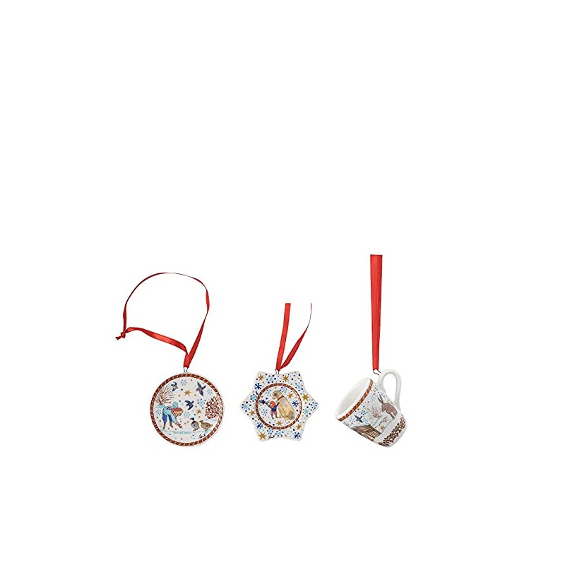 Rosenthal Hutschenreuther Collectable Themes 21 Mini Set of 3 Star