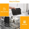 17.7'' Folding Faucet Mat for Kitchen Sink Splash Guard[7° Slope