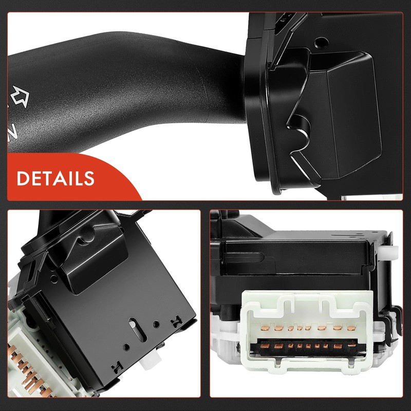 A-Premium Turn Signal Switch, Headlight Dimmer Fog Light Multifunction Switch