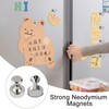 Kzouenzu Strong Magnets [Pack of 24], Neodymium Magnets, Magnets for