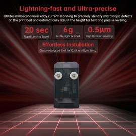 BIGTREETECH Eddy Coil V1.0 Auto Bed Leveling Sensor for EBB36 EBB42 CAN or I2C Port Board Support Klipper Compatible with Voron2.4 Stealthburner Trident (TL-Q5MC2)