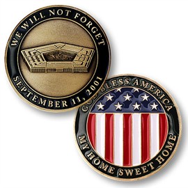 MotorDog69 Harley Gas Cap Coin Mount Set with American Flag for Softail Dyna Road King Sportster……