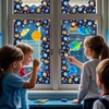 69Ft Outer Space Theme Bulletin Board Borders Galaxy Bulletin Board