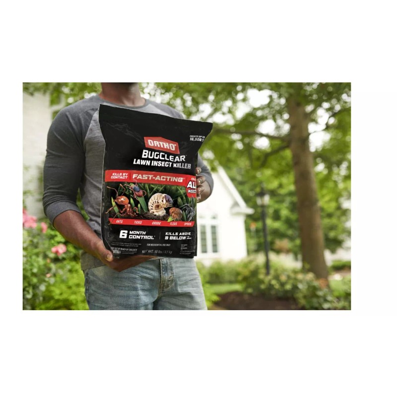 Ortho BugClear Lawn Insect Killer Kills By Contact Fast-Acting Most