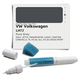 Genuine Colors Paint Pen Pure Grey LH7J for VW Volkswagen Grey Golf Jetta Transporter Caddy Crafter Caravan T5 Atlas GLI Cross Sport