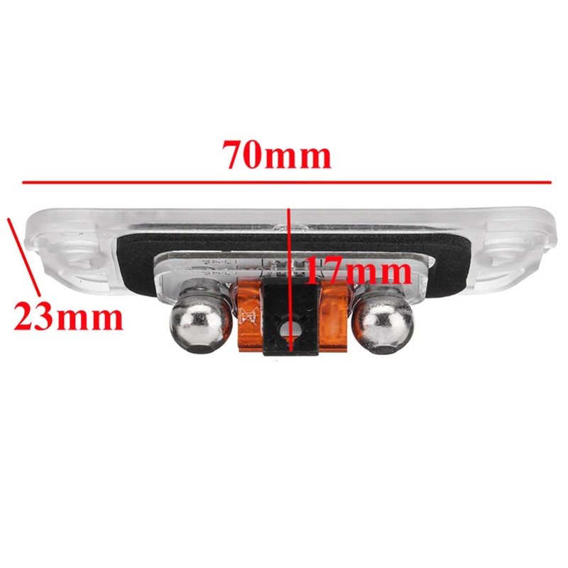 DHCN 2x White LED Number Plate Light for M-L G-L