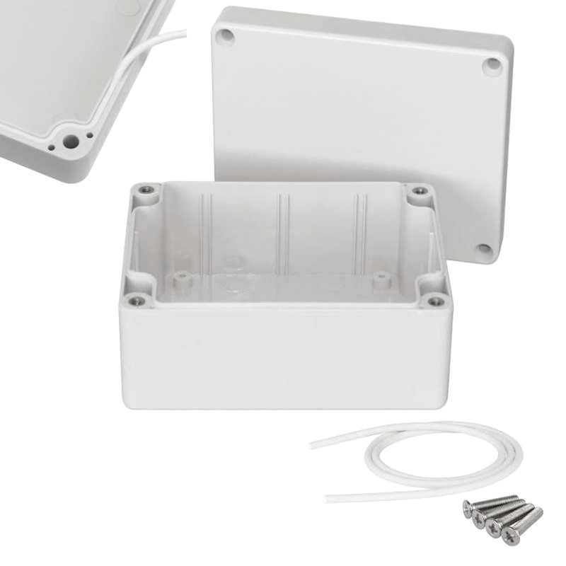 WITTKOWARE IP65 Module Housing with Rubber Seal, Screwed, ABS, Light