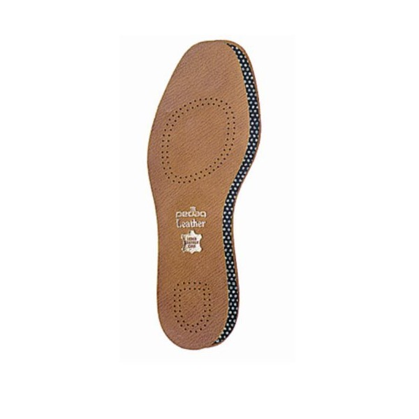 Pedag 1101 Naturally Tanned Leather Insole for Children with Activated Charcoal, US Walker 6-7/ EU 22/23