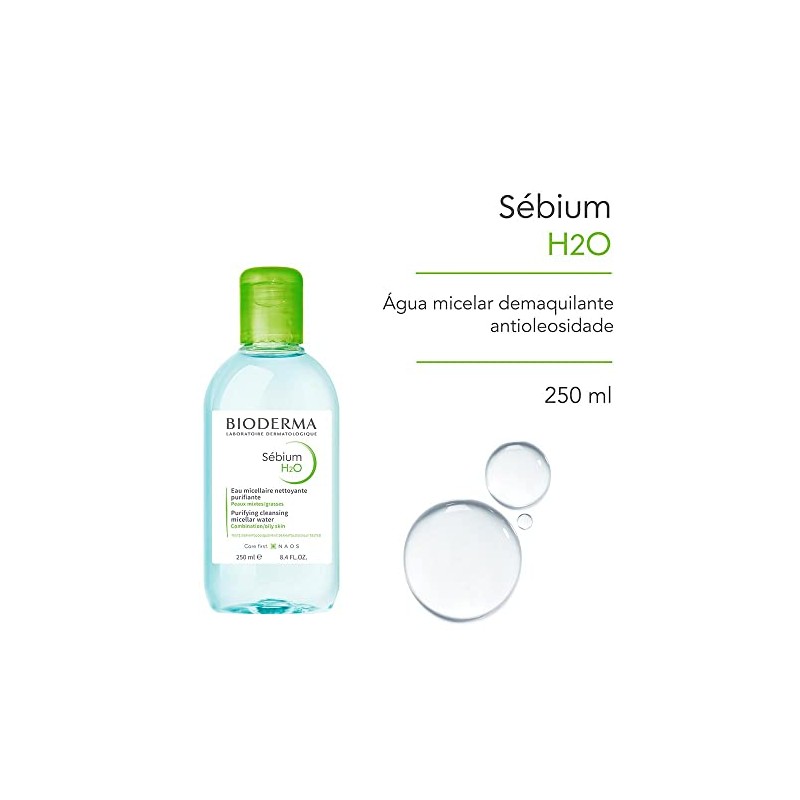Bioderma Agua Micelar Sebium H2O Mix, 250 ml