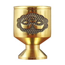RAYWILL Water Cup, Water Cup, Lucky Water Cup, Copper Cup, Feng Shui Goods, Feng Shui Figurine, Feng Shui Item, Interior Decoration, Pray for Money Fortune, Dragon Cup, Dragon Figurine, Divine Beast