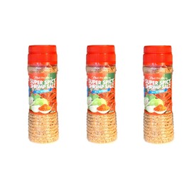 3 Packs - Super Spicy Shrimp Salt All Natural - Muoi Tom Tay Ninh Sieu Cay - 3.5 Oz
