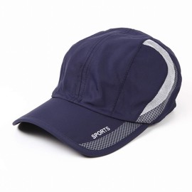 D's Strano Sports Cap, Running, Jogging, Breathable, Hat, For All Seasons, Unisex, Outdoor Activities, Golf, One Size Fits Most, Lightweight, navy