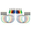 Testeronics 10 PCS Stackable Banana Plug to Jumper Wire |