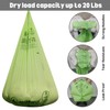 ECOBEWUS 100% Compostable 13 Gallon Bags (35 Bags) Tall Kitchen