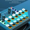 AnnuoYi M8 Audio Mixer,Live Sound Card,Portable Audio Mixer, Audio Interface