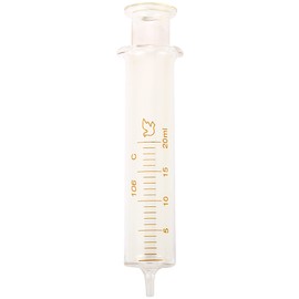 Jiaxix 5 Pack 20ml Glass Syringes With Caps