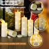 Nimiko Waterproof Outdoor,with Timer & Remote - 2 Pack Flameless
