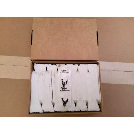 Unbranded 24 mm "Always Good"Skinny Vellum Glassine White Stamp Wax 600Paper Bags