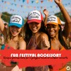 Funky Junque - Gorro de camionero de espuma con cierre