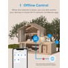 meross Outdoor Dimmer Plug, Smart Outdoor Plug Works with Apple