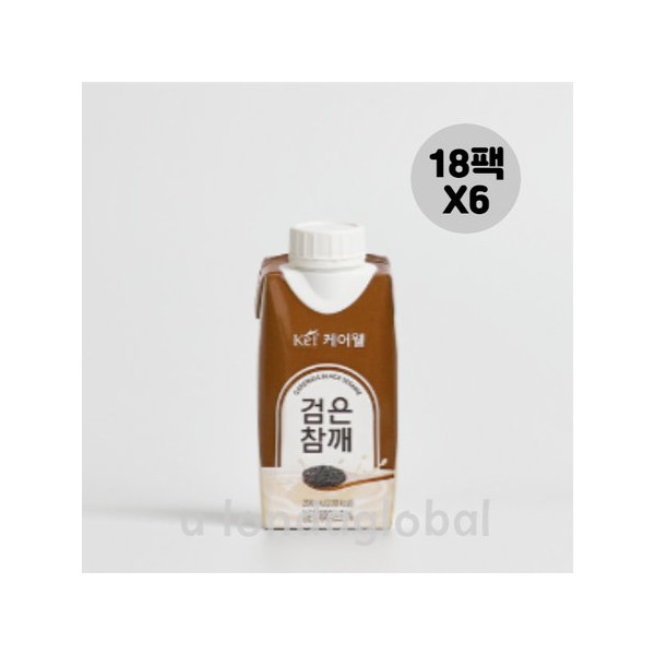 Carewell black sesame senior nutrition food 200ml 18 packs 6