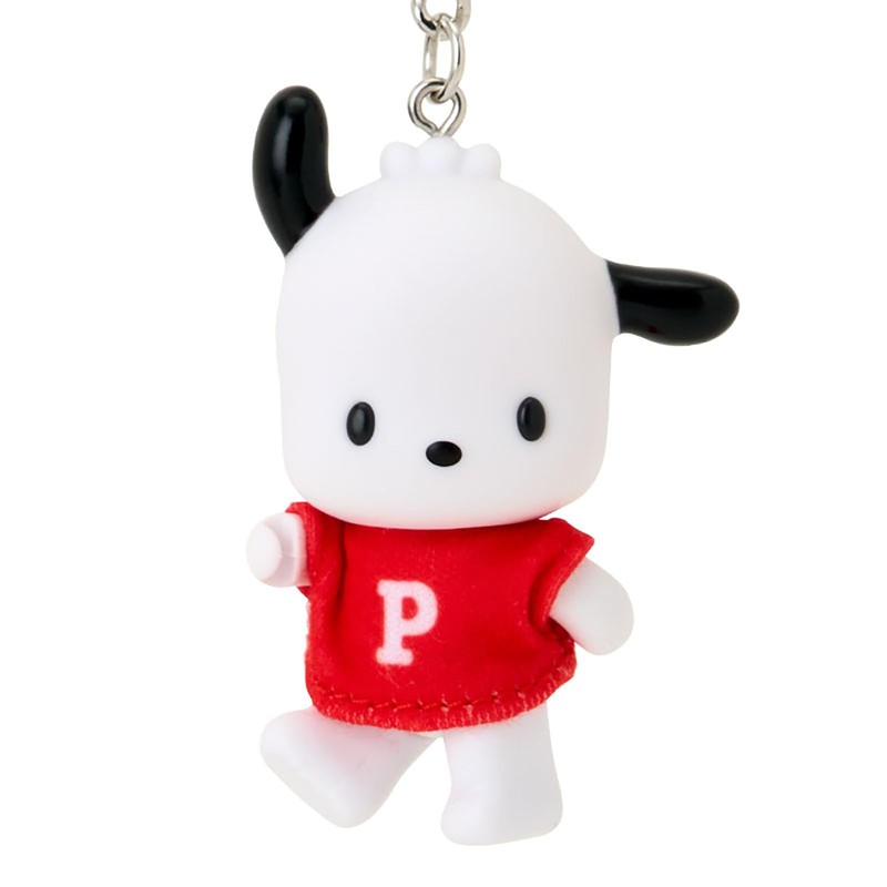 Sanrio 548821 Pochacco Keychain with Changeable Clothes