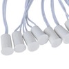 10pcs Wired Door Window Sensor Magnetic Switch for Home Alarm