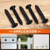 #10 x 1/2" Flat Head Wood Screw, Sheet Metal Screws,
