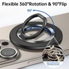 SYNCWIRE Upgraded Magnetic Phone Ring Holder for MagSafe, Magnetic Cell