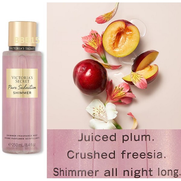Victoria's Secret Pure Seduction Shimmer Fragrance Mist , 8.4 fl