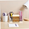 KICHOUSE Elegant Desk Storage Drawers Stationery Organizer Makeup Storage Box