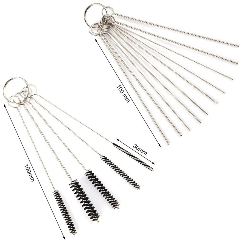 Samcos Carburetor Cleaner 28-Piece Tool Set, Cleaning Tools, Maintenance Supplies,