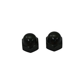 C.F.POSH 831680-08 CF POSH Black SUS Bag Nut M8 P1.25 Pack of 2