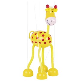 Marionette Giraffe: H= 27 cm, Holz, per Stück