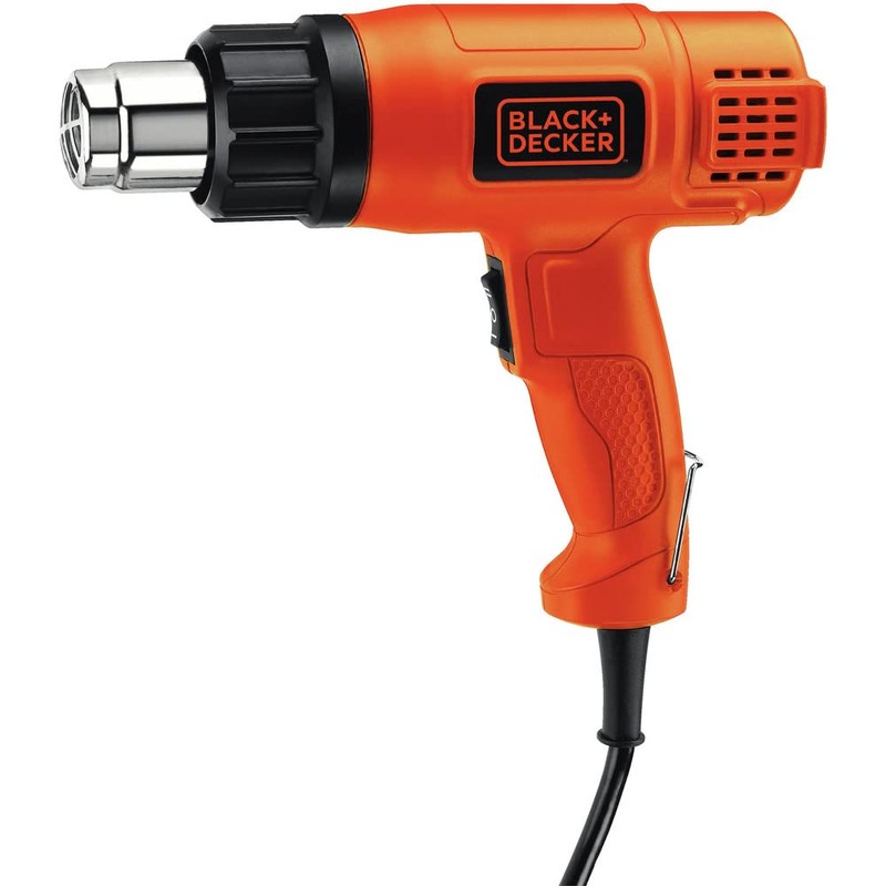 BLACK+DECKER Heat Gun for Crafts, Corded, Dual Heat Settings up