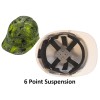 Texas America Safety Company Spider Web Hydro Dipped Cap Style