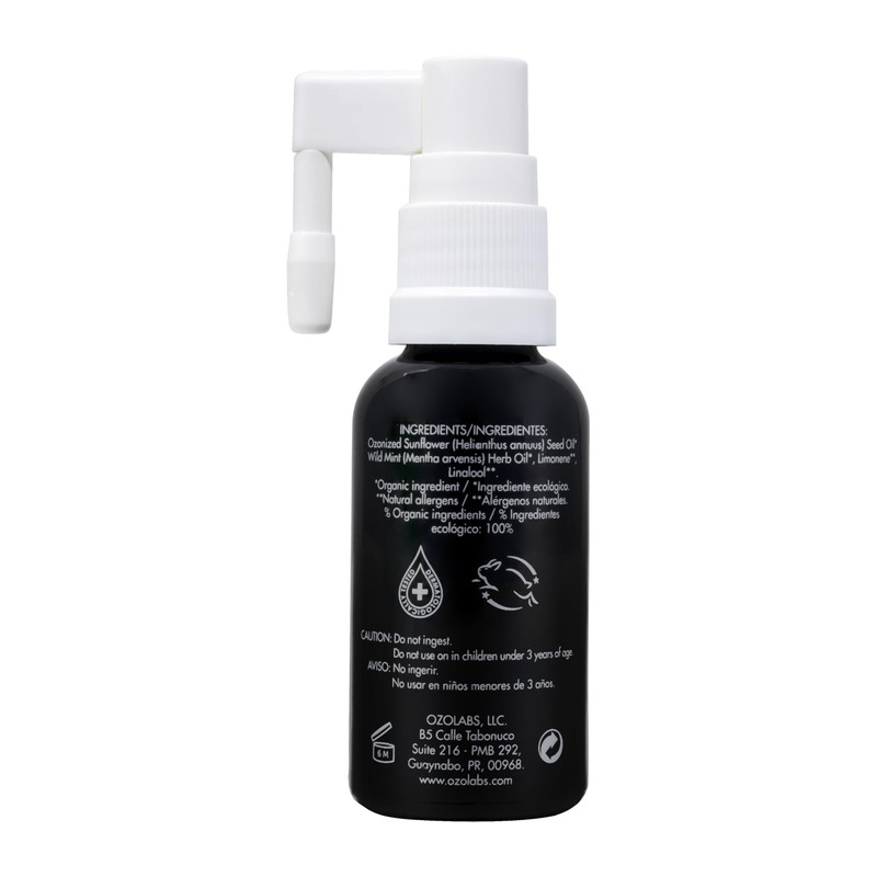 OZOLABS Oral Ozonated Formula | 100% Organic Ozonized Oil for