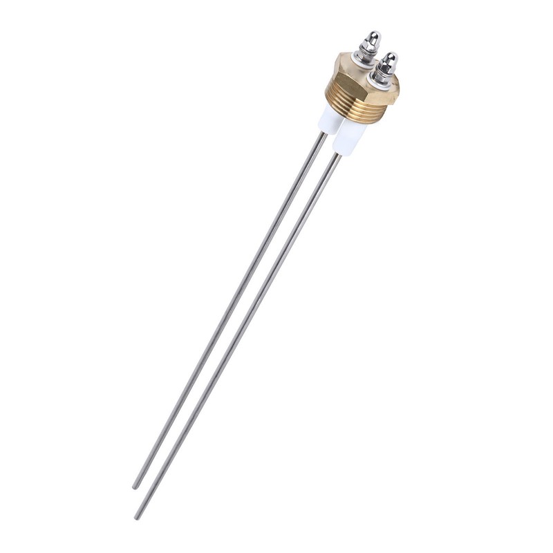 Water Level Electrode Probe 2 Pin PTFE Insulation Brass Stainless