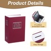 uxcell Diversion Book Safe, 4.53" x 3.35" x 1.77" Simulation