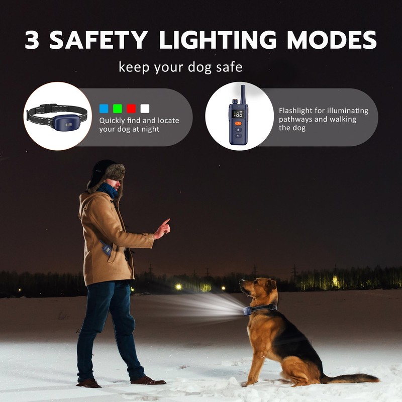 HomeTails Dog Shock Collar with Remote Control - 3000Ft Dog